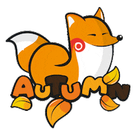 fox japan Sticker by wuxanos