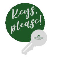 StandardTitle real estate keys standard title company Sticker