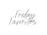 Friday Favorites Sticker