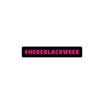 HebePolska giphyupload hebe hebeblackweek hebepolska Sticker