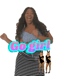 Happy Dance Sticker by Sherilyn Carter