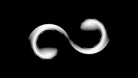Black And White Loop GIF by A. L. Crego