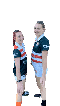 Rugby Celebrating Sticker by Ottawa Beavers & Banshees RFC