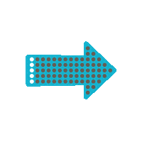 Arrow Point Sticker by Keto-Mojo