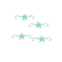 Stars Glitter Sticker