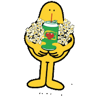 _guaranaantarctica popcorn soda manu pipoca Sticker