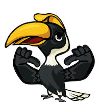 Thumb Down Sticker by Harry Hornbill