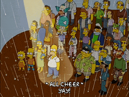 staring homer simpson GIF