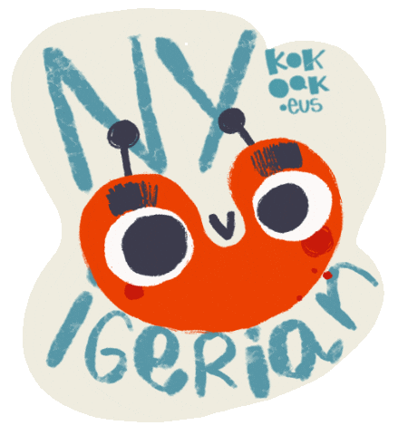 New York Swim Sticker by KOKOAK Eider Eibar