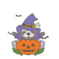 Trick Or Treat Halloween Sticker by Life In Treetop