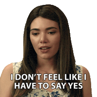 No Thanks Saying No Sticker by NETFLIX