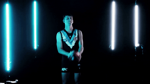 Aussie Rules Basketball GIF by Port Adelaide FC