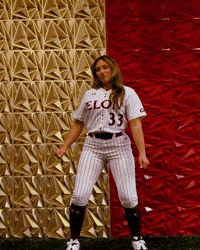 Elon Softball GIF by Elon Phoenix