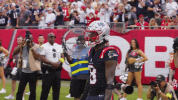 Stefon Diggs Dance GIF by New England Patriots