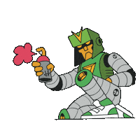 Street Art Transformers Sticker by coolshitclub