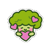 brocolices love heart amor hug Sticker