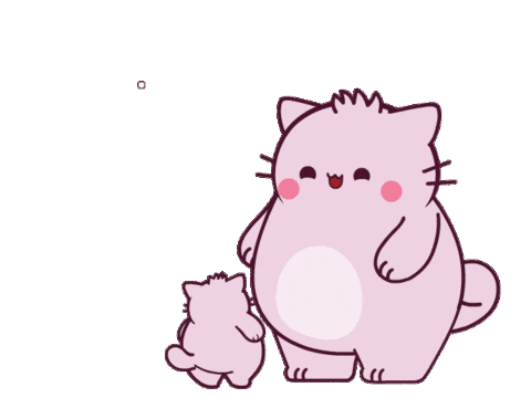 Cat Success Sticker by Pembe