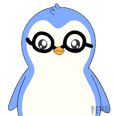 Artificial Intelligence Penguin Sticker by Pudgy Penguins