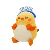 Happy Fall In Love Sticker by Visit Seoul