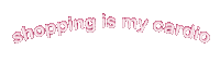 Pink Shopping Sticker by danielabalzano