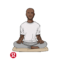 lululemonausnz yoga meditation ambassador lululemon Sticker