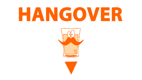 Hangover Katertje Sticker by Shotjepedia