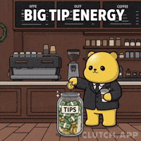 Coffee Shop Thank You GIF by Kanpai Pandas
