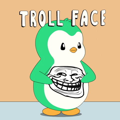 Face Penguin GIF by Abster