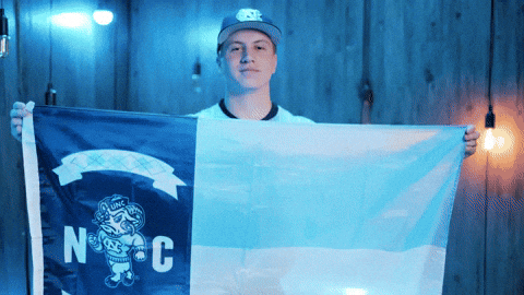University Of North Carolina Baseball GIF by UNC Tar Heels