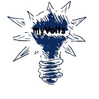 Mvlightbulb Sticker by MyVolts