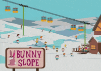 happy ski resort GIF by South Park 