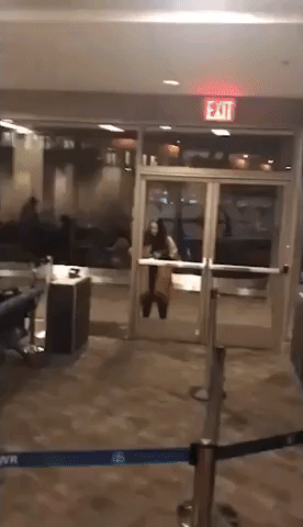 Wow Air Passengers Stranded at Newark Liberty Airport
