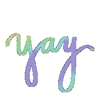 Hooray Sticker