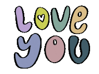 I Love You Sticker
