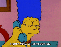 Talking Season 3 GIF by The Simpsons