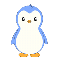 Ill Be Back Hold On Sticker by Pudgy Penguins
