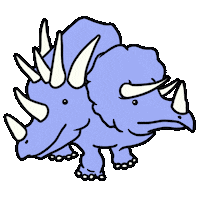 hoakaswimwear dinosaur dino pony hoaka Sticker