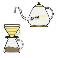 Coffee Brewtiful Sticker