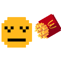 french fries mcdonalds Sticker by McDonald's Canada