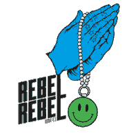 rebelrebelwineco happy smiley rebel rebelrebel Sticker