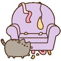 Celebrating Happy Birthday Sticker by Pusheen