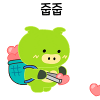 Pig 하트 Sticker by PCCCR