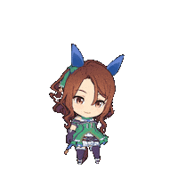 kinghalos1stfan uma umamusume uma musume king halo Sticker