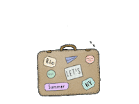 happy on the road Sticker by Carol Fernandes