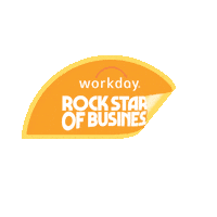 Rock Stars Of Business Sticker by Workday