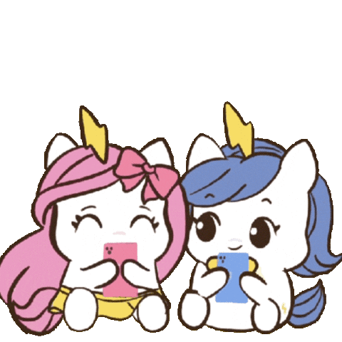 Fun Love Sticker by Brave Unicorn