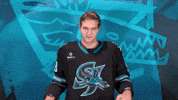 Flexing San Jose GIF by San Jose Barracuda