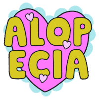 Heart Hairloss Sticker