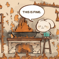 Its Fine Cooking GIF by Sticky Brain Studios