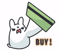 Credit Card Shopping GIF by bunny_is_moving